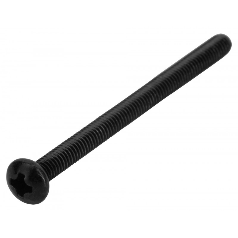 Framus & Warwick - Screw for Pickup Mounting, M2,5 x 35 mm, 5 mm Head, Black
